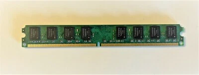 TRANSCEND 4GB (2x 2GB) 240-Pin UNBUFF DIMM DDR2 (PC2 5300) SDRAM Low Profile - Image 1 of 2