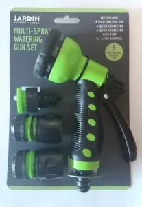 jardin perfect garden multi-spray 8 dial function watering gun new on card - Picture 1 of 1
