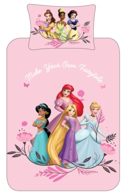 Disney Princess Single Duvet Cover Reversible Bedding Set - Image 1 of 3