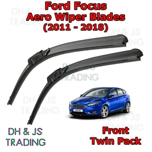 (11-18) Ford Focus Aero Wischerblätter/Front Flachklinge Wischer MK3 T-Mail Limousine - Bild 1 von 1