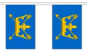 SUFFOLK NEW DESIGN 3 METRE BUNTING 10 FLAGS flag 3M - Picture 1 of 1