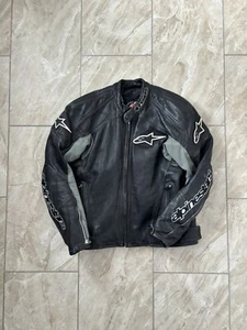 Vintage Alpinestars, Y2K, Men’s Leather biker jacket, Size 44, motorcycle, - Picture 1 of 5