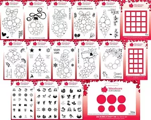 Woodware Big Bubble Christmas Clear Stamps - by Jane Gill - Creative Expression - Picture 1 of 112