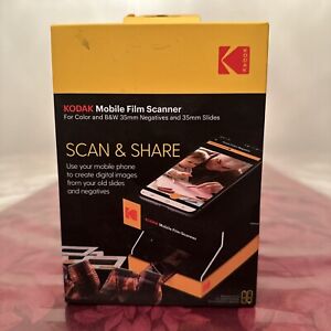 Kodak Mobile Film Scanner Scan & Share NEW Color Black White 35mm Negative Slide