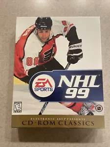 NHL 99 für PC, Vintage 1998 Sammlerstück, große Box, neu neu neu neuwertig in versiegelter Box Neu in Verpackung! - Bild 1 von 2