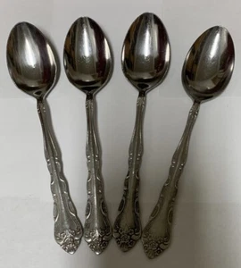Sears Teaspoons Flatware-Set Of 4- Pa13 - Picture 1 of 5