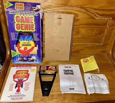 Galoob GAME GENIE Nintendo NES Video Game Enhancer Complete Box Code Book [1990] - Image 1 of 4