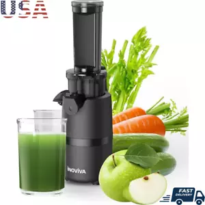 Cold Press Juicer Masticating Juice Extractor Portable Easy Clean High Yield New - Picture 1 of 9