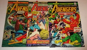 AVENGERS #132,133,134  8.0/8.5 ORGIN VISION 1975 - Picture 1 of 1