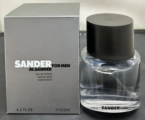 JIL SANDER SANDER FOR MEN 4.2 OZ EAU DE TOILETTE SPRAY -RARE - Picture 1 of 4