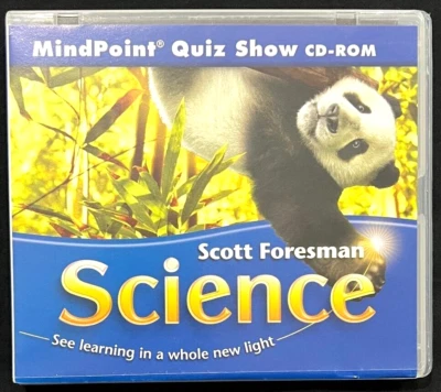 4th Grade - SCIENCE - MINDPOINT QUIZ SHOW  CD-ROM   (2006, Scott Foresman) - Image 1 of 4