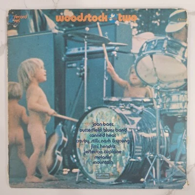 Various - Woodstock Two Double Vinyl LP - 1971 First Press - Cotillion SD 2-400 Foto 1 de 4