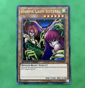 Yu-Gi-Oh! Harpie Lady Sisters STP1-EN013 Ultra Raro Velocidad Duelo No Como Nuevo - Imagen 1 de 2