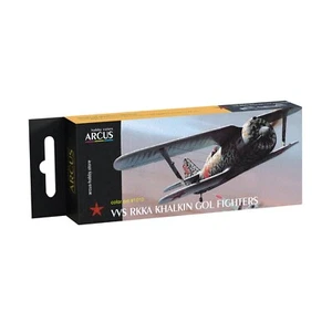 Arcus #E1010 set vernice smaltata VVS RKKA Khalkhin Gol Fighters 6 colori in set 10 ml - Foto 1 di 14
