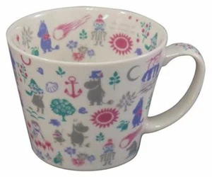 Taza de mapas de sopa Moomin Newbon JAPÓN 4 tipo 400 ml con seguimiento - Imagen 1 de 8