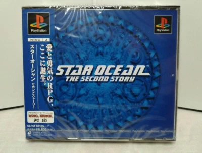 Unopened STAR OCEAN THE SECOND STORY SONY PLAY STATION PS1  Game Japan - Image 1 of 4