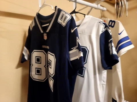 Dallas Cowboys Nike Jersey Stitched Xl Women's Jerseys 3 Together Plus 1 Extra Cover