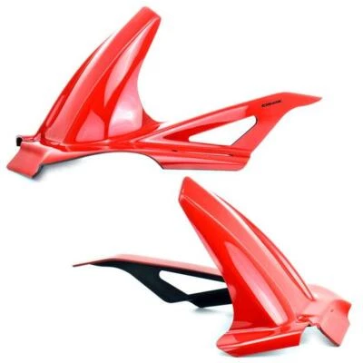 Ermax Hugger Fender Mudguard Firecracker Red Kawasaki Ninja 650 R ER-6F N 2013 - Image 1 of 4
