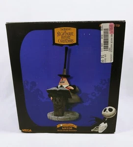 2003 Nightmare Before Christmas Mayor Resin Head Knocker by NECA NIB - Picture 1 of 8