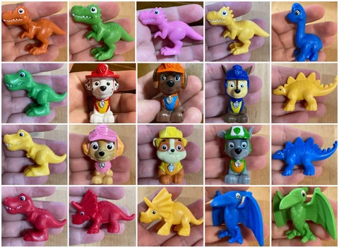 Choose 1x Nickelodeon PAW Patrol Paw Mini Figures Dino Rescue Series 7 Mystery Cover