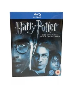 New/Sealed-Harry Potter-The Complete 8-FILM Blu-ray Collection Set - Picture 1 of 2
