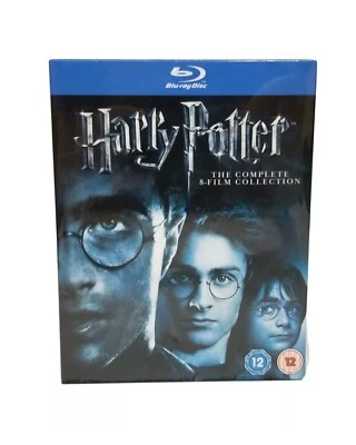 New/Sealed-Harry Potter-The Complete 8-FILM Blu-ray Collection Set - Image 1 of 2