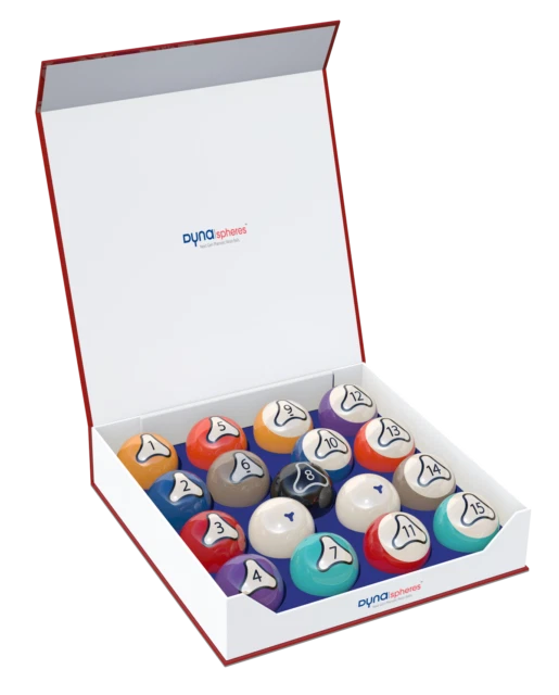 DynaSphere Platinum Pool Ball Set