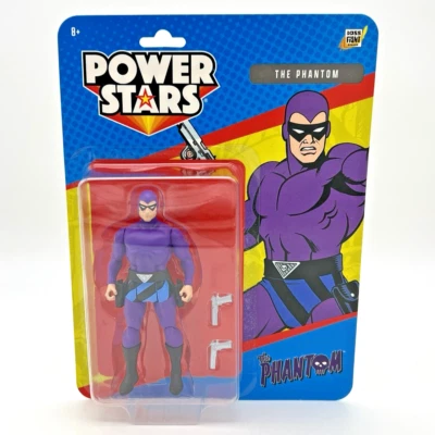Figura de acción Boss Fight Studio Power Stars King Features THE PHANTOM • NUEVO Foto 1 de 4