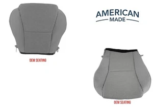 For 2009 to 2015 Toyota Tacoma Bottom Cloth Seat Cover Replacement Cover Gray - Picture 1 of 4