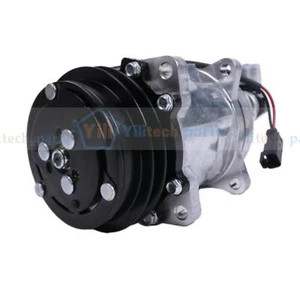 12V A/C Compressor 7279629 for Bobcat Skid Steer Loader T550 T590 S570 S590 S550 - Picture 1 of 2