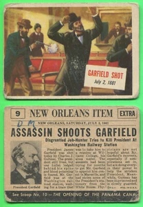 1954 Topps Scoop - (R714-19) - #9 Garfield Shot (c) - Picture 1 of 1