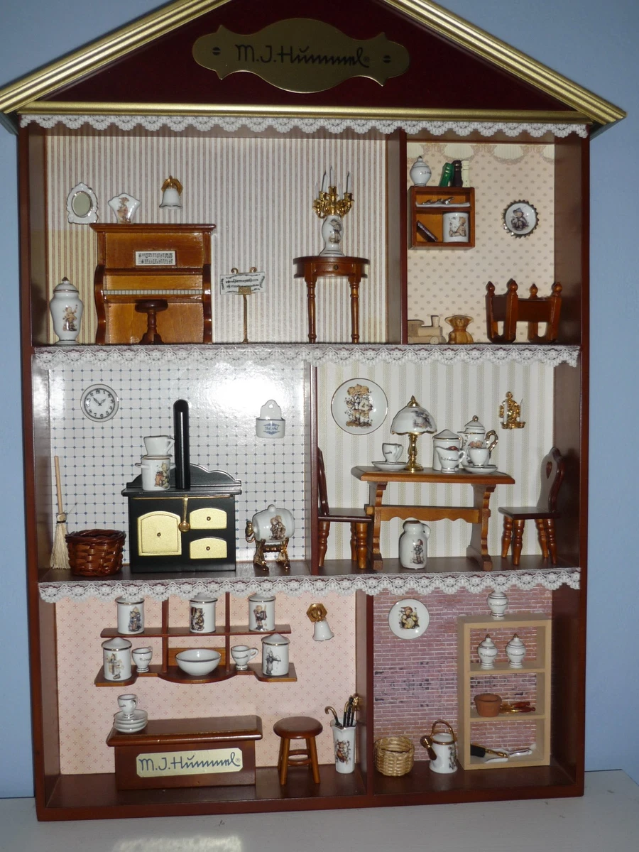 Miniatur-Porzellan-Schmuckkästchen – Puppenhaus-Zubehör Maßstab 1:12, Barbara O'Brien