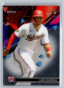 Finest #80 2021 Luis García novato Washington Nationals - Imagen 1 de 2