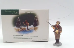 Dept. 56 New England Village Series Fly-Casting in the Brook #56633 - Picture 1 of 5