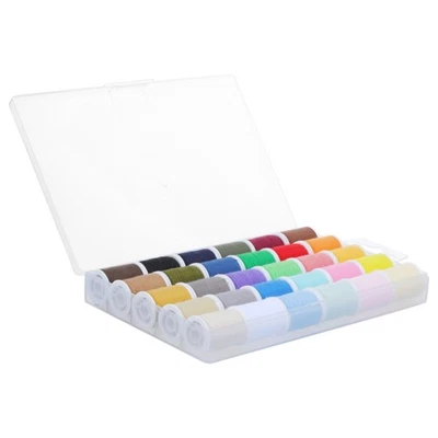 30 Rolls Polyester Thread for Hand Sewing Supplies Professional Accessories - Image 1 of 4