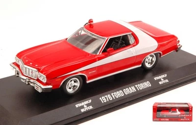 MODELLINO AUTO STATICO GREENLIGHT FORD GRAN TORINO 1976 STARSKY HUTCH SCALA 1:43 - Immagine 1 di 4