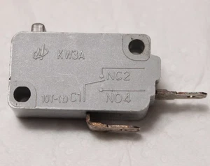 GE JVM1631BK01 Microwave Oven MICRO SWITCH KW3A Normally Open - Picture 1 of 4