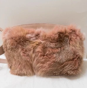 VTG Falor Soft Mink Pink Shoulder Bag - Picture 1 of 9