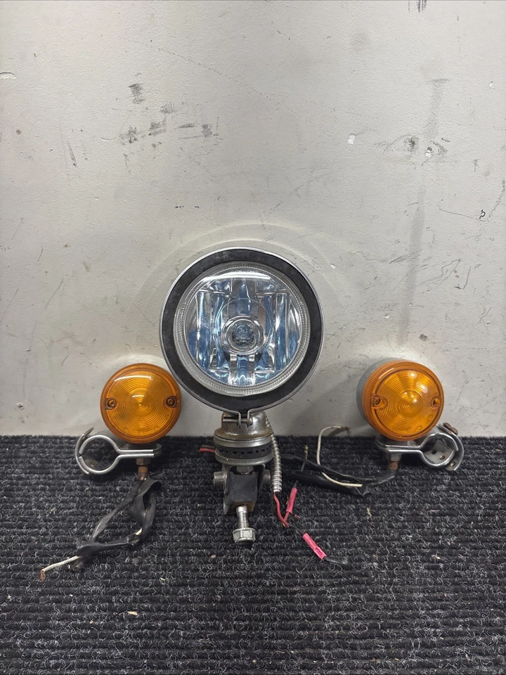 Faros delanteros Honda Rebel 250 cmx250C 1986 (3 piezas) con soportes Foto 1 de 4