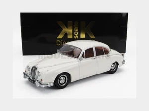 KK-Scale KKDC181033 Daimler - 250 V6 LHD 1962 - Brown Interior - White - 1/18 - Picture 1 of 2