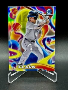 2025 Max Clark Bowman Chrome Melt Mashers #MM-18 DETROIT TIGERS - Picture 1 of 2