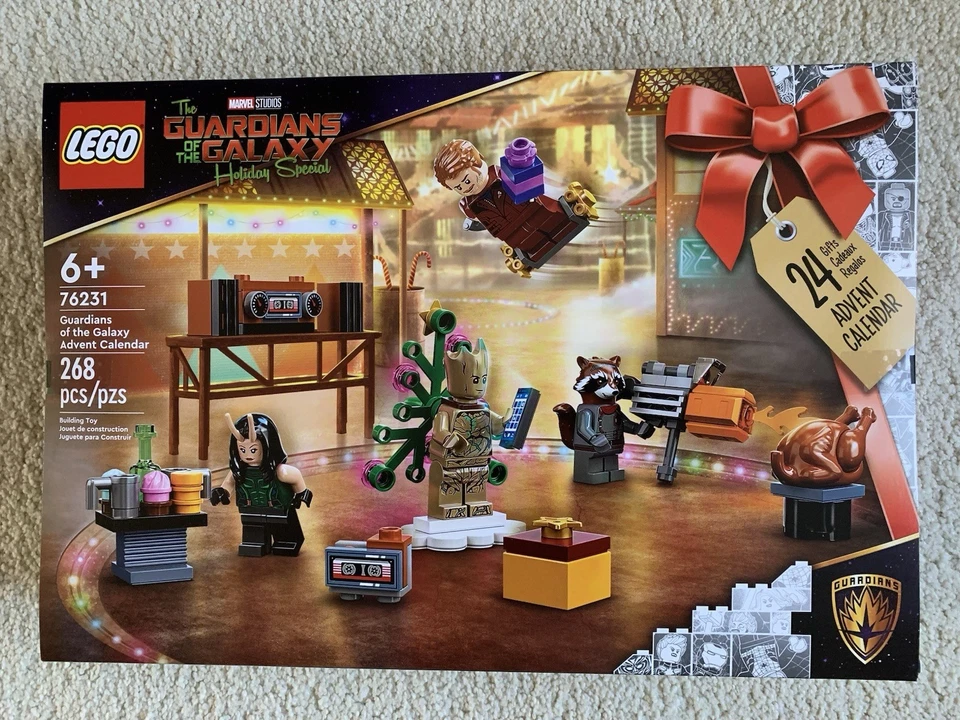 Lego Marvel Guardians of the Galaxy 2022 Advent Calendar 76231 - New, Unopened - Image 1 of 4