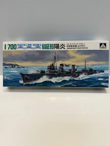 Japan Navy Destroyer KAGERO 33 1:700 Plastik Modellbausatz von Aoshima NEU unversiegelt - Bild 1 von 5