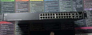 Cisco SF300-24PP 24-port Managed PoE+ Switch (SF300-24PP-K9 V03) - US Seller - Picture 1 of 3