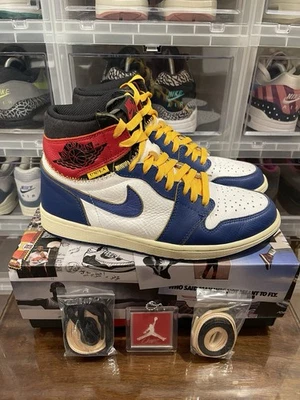 Nike Union LA Air Jordan 1 High OG Storm Blue como nuevas talla 9,5 BV1300-146 2018 SIN PRECIO BASE Foto 1 de 4