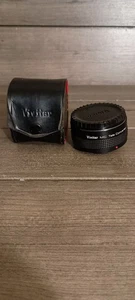 Teleconversor Vivitar MC 2XPK-A/R-PK con estuche para cámara Pentax - Imagen 1 de 11