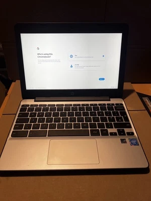 HP Chromebook 11A G8 EE 4GB RAM 16GB eMMc Chrome OS Laptop Notebook - Image 1 of 4