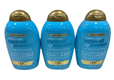 OGX Hydrate & Repair Argan Oil Of Morocco Conditioner, 13 Oz Each, (3 PACK) - Image 1 of 3