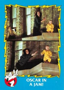 1989 Topps Ghostbusters #62 Oscar In A Jam! ๐ป - Picture 1 of 3