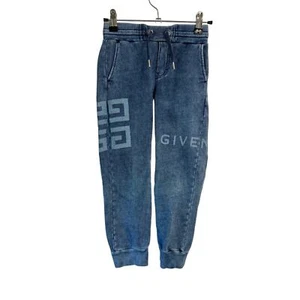 Givenchy Kids logo print blue joggers - Picture 1 of 5